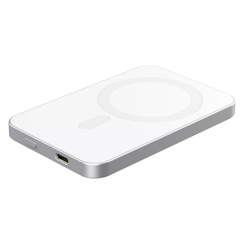 RealPower Powerbank PB-5000 MAG Sudraba 5.000mAh