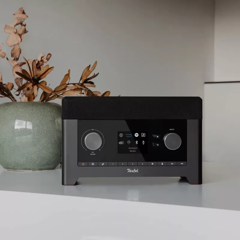 Teufel RADIO 3SIXTY DAB+ melns (107000612)