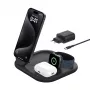 Belkin BoostCharge austiņu lādētājs bezvadu ātrā uzlāde USB Type-C melns