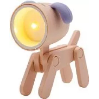 LED galda lampa RealPower 486314 rozā 1 spuldze darbināma ar baterijām