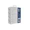 Sienas ceļojumu adapteris GEMBIRD TPA-1A2C20-02-W 20W — 1×USB-A + 2×USB-C, Type G spraudnis, 100–250V, balts