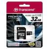Atmiņas karte MICRO SDHC 32GB AR ADAPT/CLASS10 TS32GUSDU1 TRANSCEND
