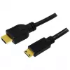HDMI kabelis LogiLink CH0023 2m HDMI A tipa uz C tipu melns