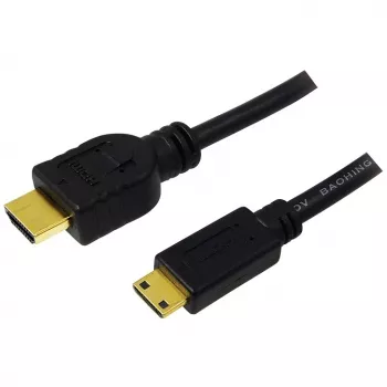 HDMI kabelis LogiLink CH0023 2m HDMI A tipa uz C tipu melns