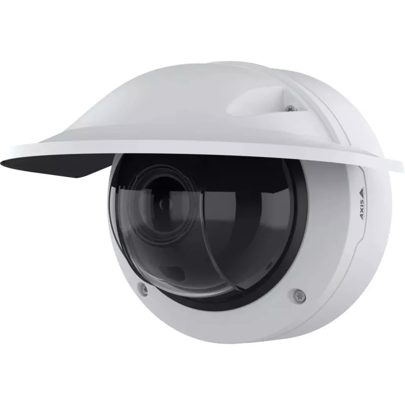 IP drošības kamera AXIS Q3546-LVE — kupola, iekštelpām un āra lietošanai, 2688×1512, 1/1.8 collu CMOS, 4.7–10 mm, 2.2× optiskais tālummaiņas objektīvs, 360° rotācija