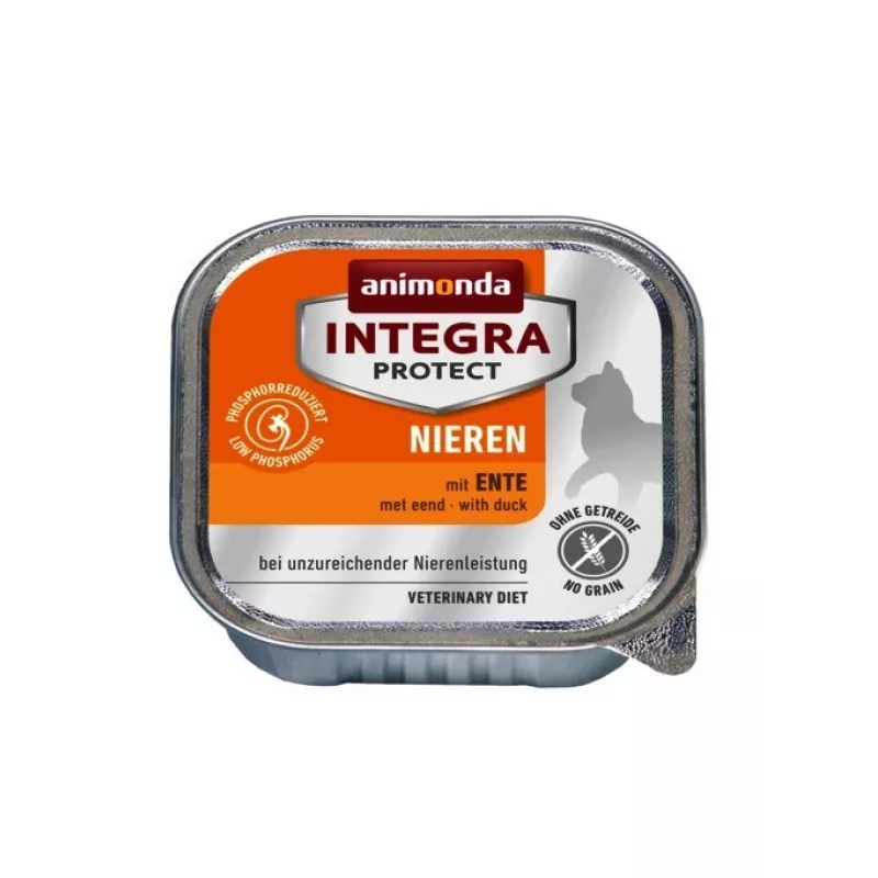 ANIMONDA Integra Protect Renal Duck - mitrā kaķu barība - 100g