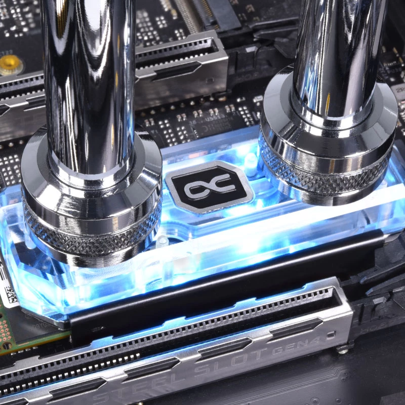 Alphacool HDX Apex M.2 2280 SSD ūdens dzesētājs, akrils aRGB