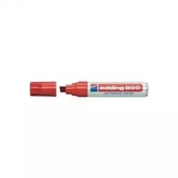 Pastāvīgais marķieris Edding 800 — sarkans, slīps uzgalis 4–12 mm