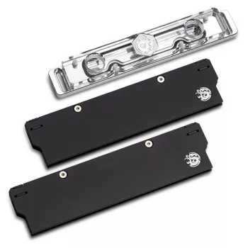Bitspower Memory Cooler, DDR5, caurspīdīgs divpusējs - 2 DIMMS