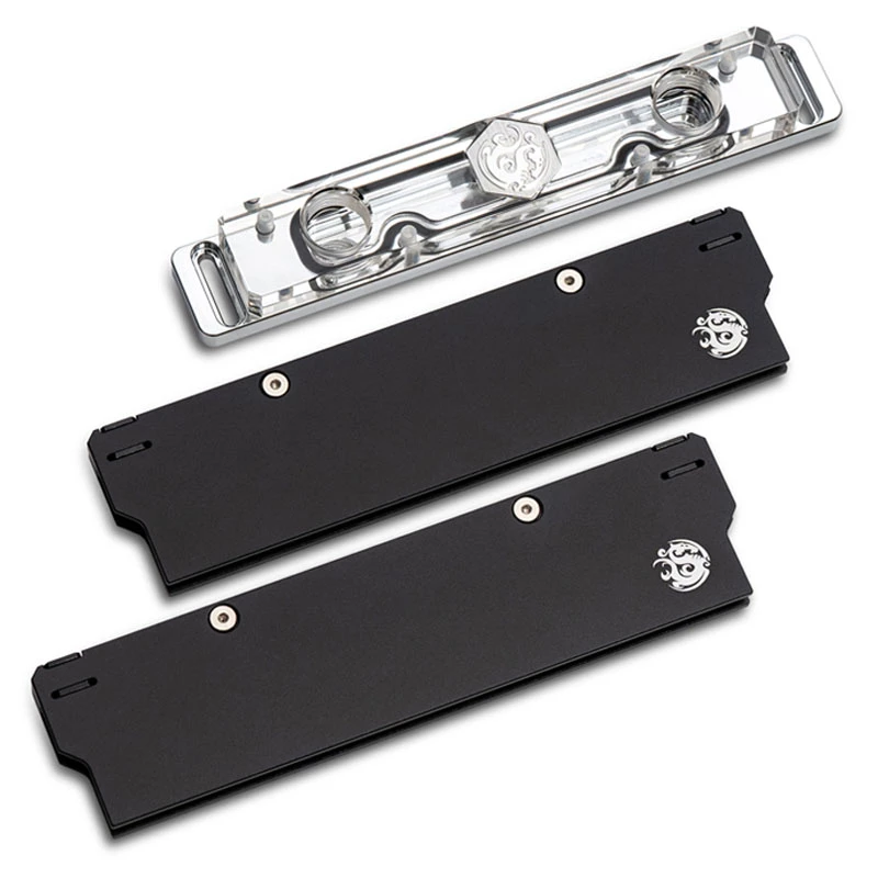 Bitspower Memory Cooler, DDR5, caurspīdīgs divpusējs - 2 DIMMS