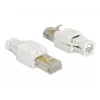 Wire connector DeLOCK 86415 RJ-45 balta