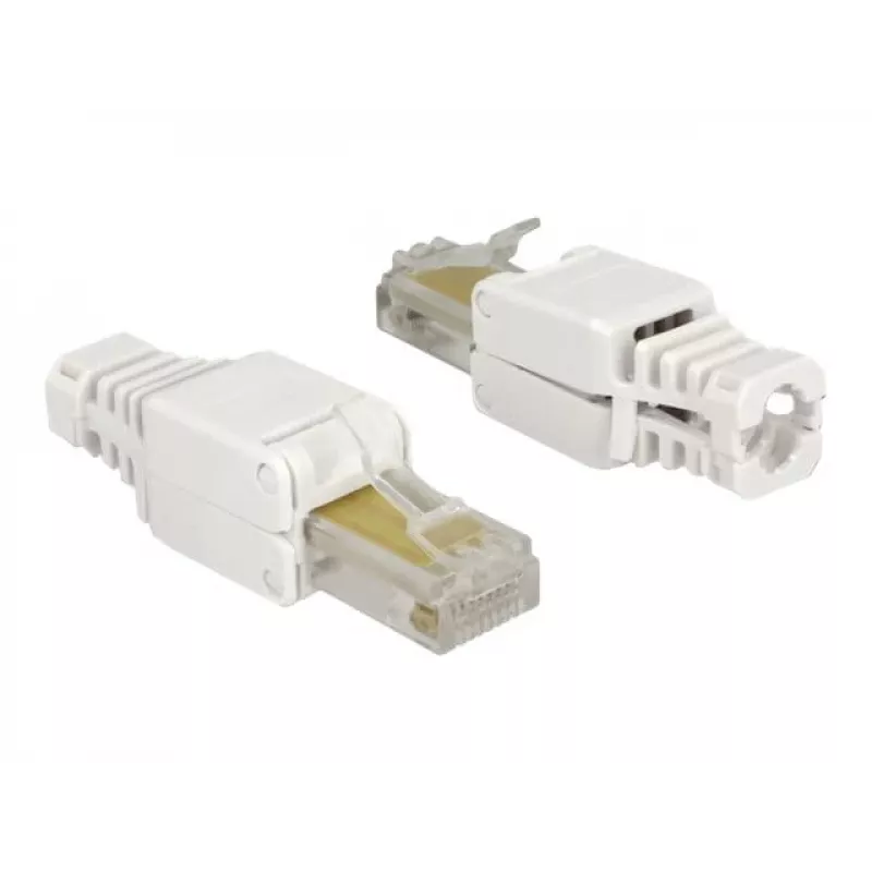 Wire connector DeLOCK 86415 RJ-45 balta