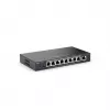 Ruijie Networks RG-ES209GC-P tīkla komutators Pārvaldīts Gigabit Ethernet (10/100/1000) Power over Ethernet (PoE) Melns