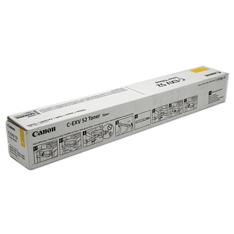 Canon C-EXV 52 tonera kasetne 1 gab. Oriģināla dzeltena