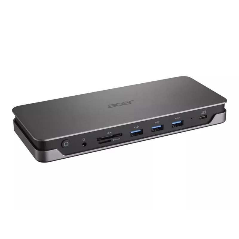 Acer USB Type-C dokstacija ar ES/CH strāvas vadu | Acer