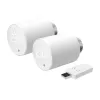 Shelly BLU TRV termostata galva, WiFi/Bluetooth (2 gab. ar vadības bloku)