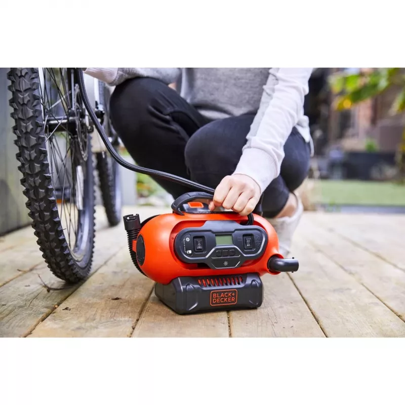 Black & Decker BDCINF18N-QS gaisa kompresors 160 l/min maiņstrāva/automazgātājs