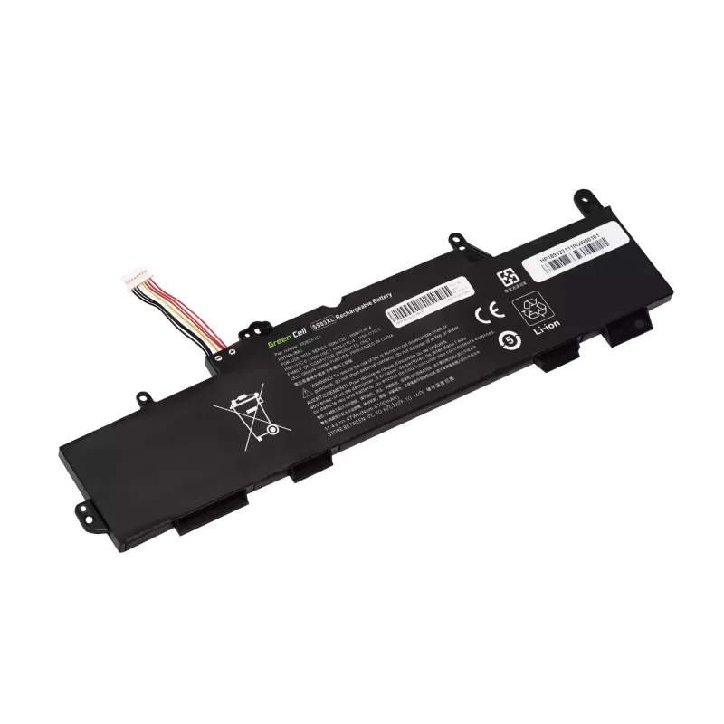 Piezīmjdatora akumulators zaļa Cell SS03XL priekš HP EliteBook 735 830 840 G5/G6 11.4V 4100mAh