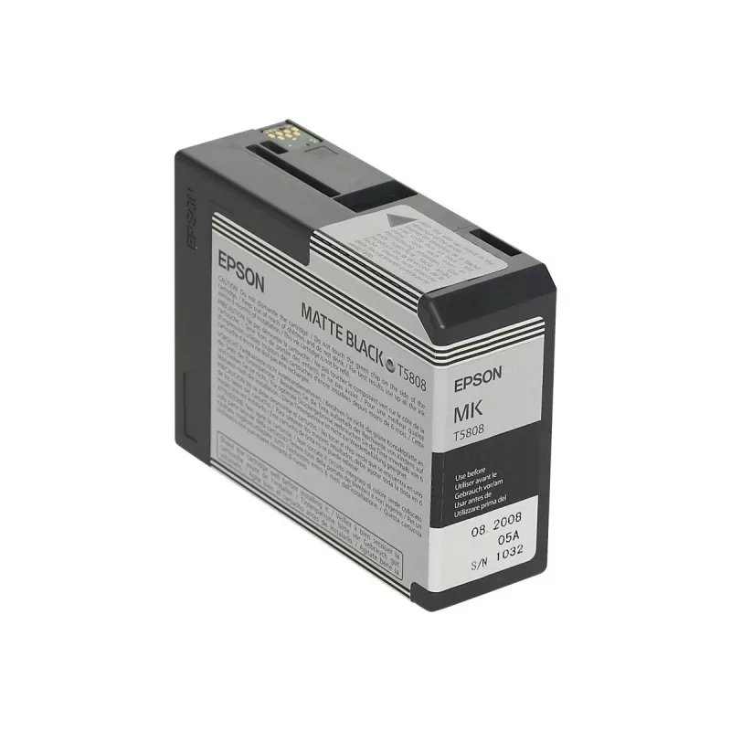 Tintes kasetne Epson C13T5808 Matte Melns — Oriģinālā Epson kasetne, matēti melna