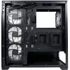 LC-Power korpuss MidiTower 715B melns USB3.2/Audio bez barošanas bloka SEAMLESS_X (LC-715B-ON)