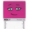 Pašpiegādes ziņojumu zīmogs Colop 164825, nospieduma izmērs 38 x 14 mm