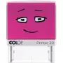 Pašpiegādes ziņojumu zīmogs Colop 164825, nospieduma izmērs 38 x 14 mm