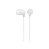 Sony MDR-EX15LP, vadu, 8 - 22000 Hz, mūzika, 3 g, austiņas, balta