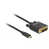 USB-C uz DVI adapteris DeLOCK 1m 85320