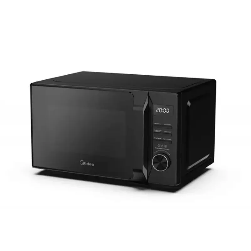 Mikroviļņu krāsns Midea AG20CF2EBK — 700 W, 20 L, grila funkcija, melna