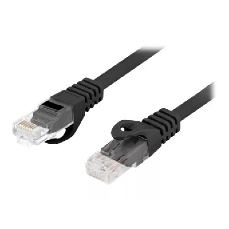 Tīkla kabelis LANBERG PCU6-10CU-0025-BK Cat6 F/UTP RJ-45 0.25 m Melns
