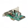 DeLOCK 90760 iekšējā tīkla karte 2500 Mbit/s PCI Express vadu