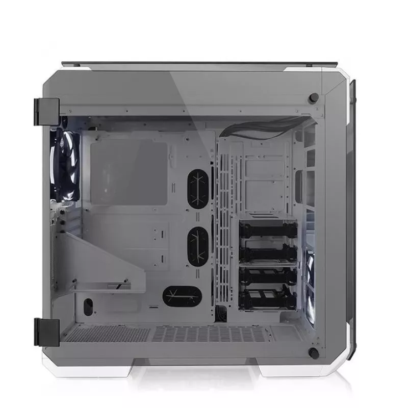 Case View 71 Riing rūdīta stikla E-ATX pilna torņa korpuss - Snow Edition
