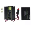 Invertera strāvas adapteris zaļa Cell INV06 12 V līdz 230 V 150 W 50 Hz C tipa spraudnis, 85% efektivitāte, melns