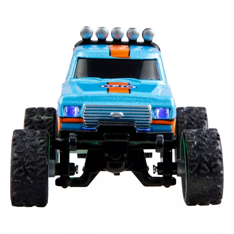 Radio vadāms Amewi Monster Truck DieCast 1:64 RTR, zili oranžs