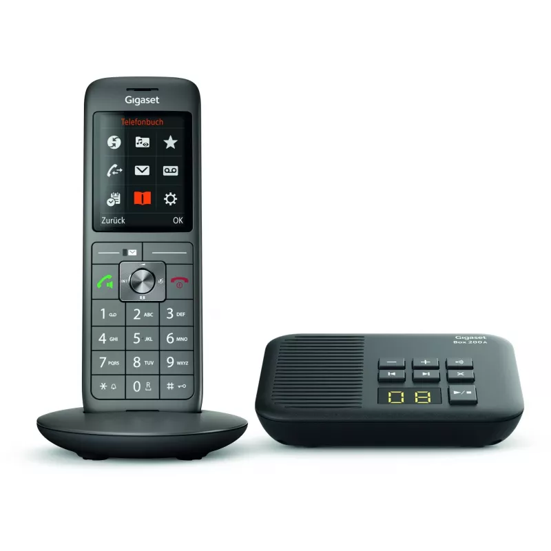 DECT tālrunis Gigaset CL660A antracīta melns