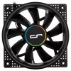 Fan Cryorig Crona S 120 mm Melns — 400–1700 RPM, 16.5–29.7 dB, 60.6 CFM, 2.65 mmH₂O