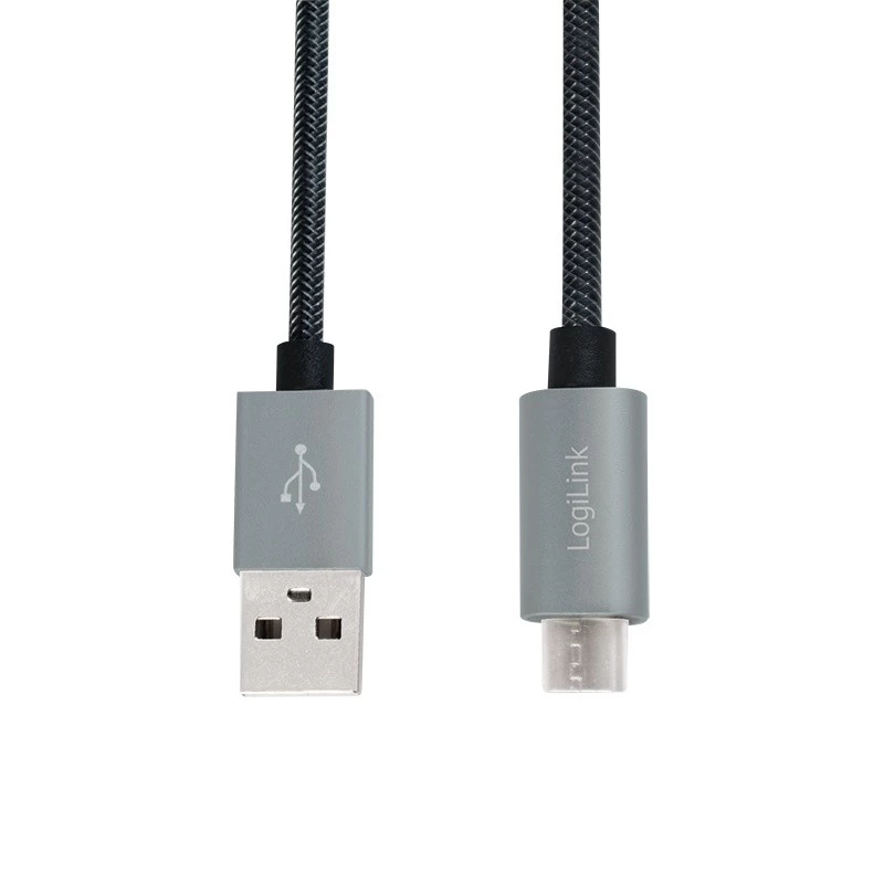 Sinhronizācijas un uzlādes kabelis USB-A uz Micro-B vīrišķo 2m