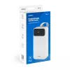 SAVIO BA-10 jaudas banka 30000 mAh (111 Wh), Li-ion, 2x USB-C, 2x USB-A, Quick Charge, Power Delivery