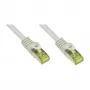 Tīkla kabelis Alcasa 15m RJ-45 Cat7 Pelēks