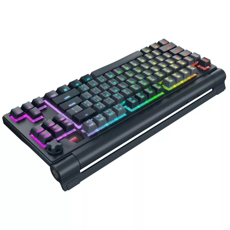Mehāniskā tastatūra Cherry MX 8.3 bezvadu RGB Red Switch DE izkārtojums