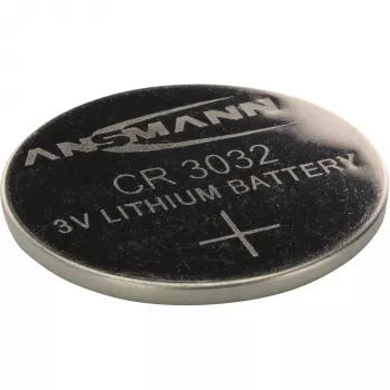 Ansmann pogu baterija 3V litija CR3032, 1 gab. blisterī (1516-0013)