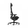 Fractal Design FD-CH-RE1F-01 videospēļu krēsls, PC spēļu krēsls, polsterēts sēdeklis, melns