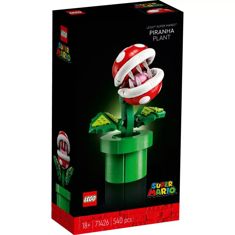 LEGO būvējamo rotaļlietu komplekts LEGO SUPER MARIO 71426 Plēsīgā puķe ar interaktīvām funkcijām