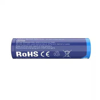 18650 akumulators 3,6V Li-ion 3300 mAh ar aizsardzību