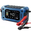 Viedais 12V 15A lādētājs QOLTEC ar mikroprocesoru un LCD — AGM, GEL, SLA, EFB, LiFePO4 akumulatoriem