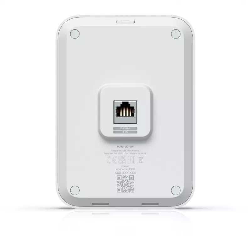 Ubiquiti U7 In-Wall 4300 Mbit/s Balts Power over Ethernet (PoE)