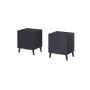 Naktsgaldiņš cama meble NOVA 44×40×52 cm, 1 atvilktne, tumši zils matēts