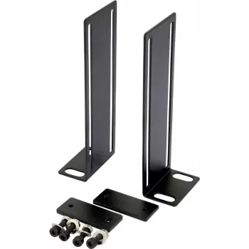Aizmugurējais statņu kronšteins pastiprinātājiem, Omnitronic 1U (modelis 30100935)