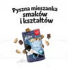 Kaķu kārums Felix Party Mix Dairy Delight 60 g — kraukšķīgi, piena garšas našķi pieaugušiem kaķiem, olbaltumvielas 35% tauki 19,5%