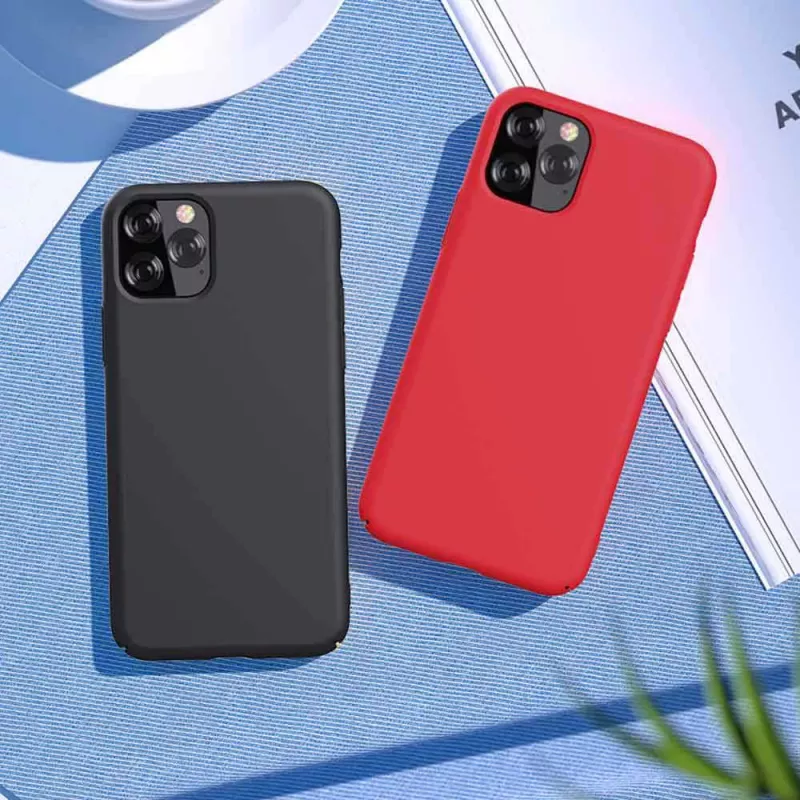 Silikona maciņš Devia Nature Series iPhone 12 Pro Max — melns, mīkstas tekstūras aizsargvāciņš